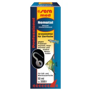 Sera med Professional Nematol, Anti-Wurmmittel, 50 ml Neuheit